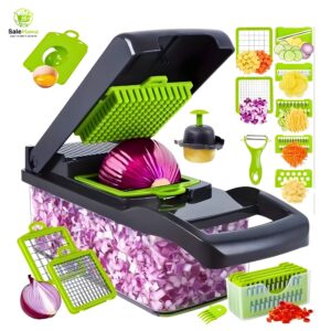 16-in-1 Multifunctional Kitchen Vegetable Cutter & Food Chopper