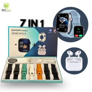 S2000 Pro Max Smart Watch 7-in-1 Combo (Special Edition)