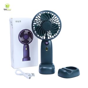 High-Quality Handheld LED Display Mini Fan (P002)