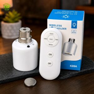 E27 Wireless Lamp Holder 428A with Remote Control
