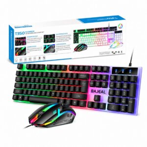 BAJEAL T350 Wired USB Gaming Keyboard & Mouse Combo