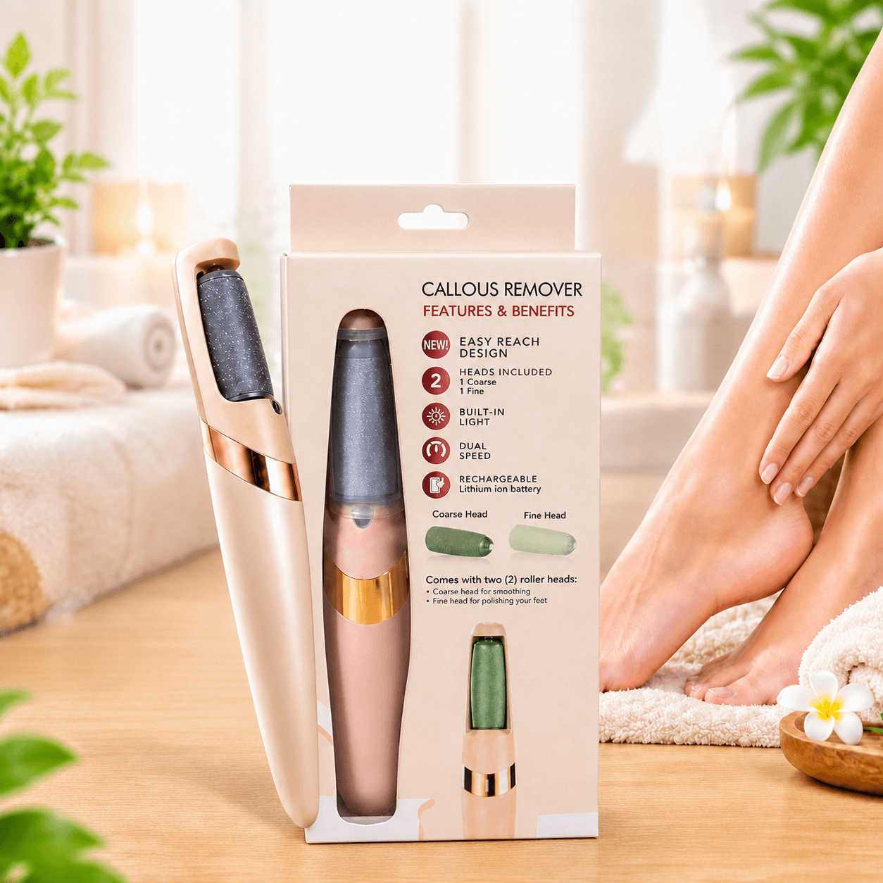 Electric Waterproof Foot File